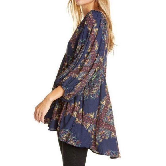 Free People V Neck Tunic #224N - Picture 2 of 6